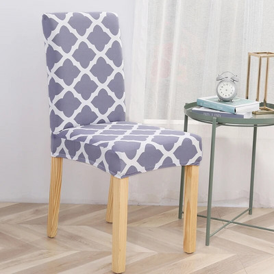 Nyomtatás Ebédlő Székhuzat Virágos Elasztikus Elasztikus Stretch Sliphuzat székekhez Konyha Szállodai Bankett Party