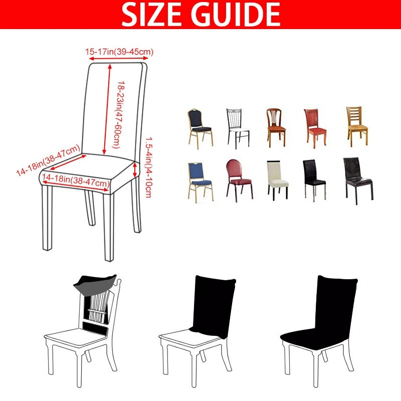 Nyomtatás Ebédlő Székhuzat Virágos Elasztikus Elasztikus Stretch Sliphuzat székekhez Konyha Szállodai Bankett Party