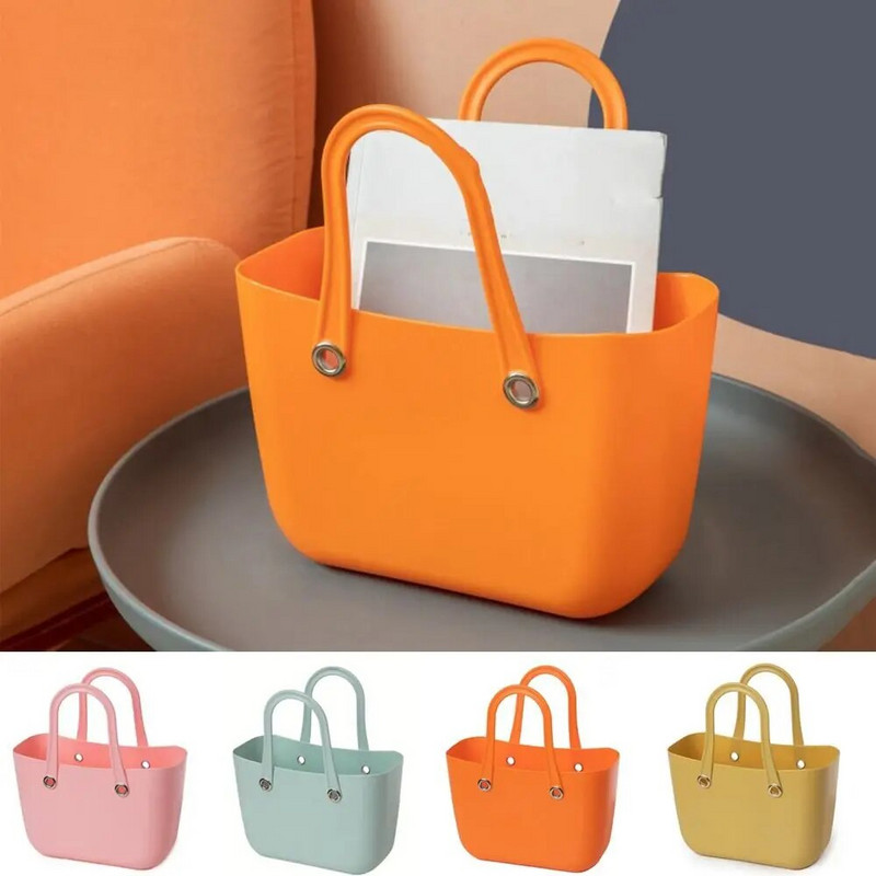 Didelės talpos tuščiaviduris plastikinis laikymo krepšelis su rankena Daugkartinio naudojimo dušo vonios krepšeliai Plastikiniai smulkmenos krepšelio šventė