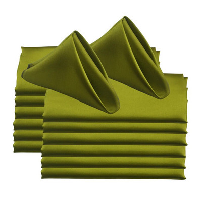 12 buc pătrat 50x50cm șervețel din satin pentru nuntă banchet decorare petrecere de absolvire restaurant cina cafea prosop de ceai șervețele acasă