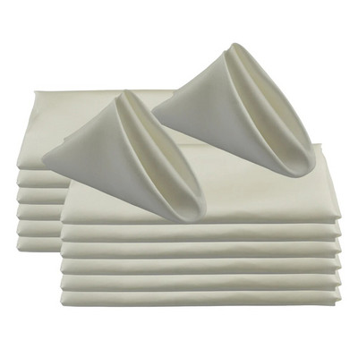 12 buc pătrat 50x50cm șervețel din satin pentru nuntă banchet decorare petrecere de absolvire restaurant cina cafea prosop de ceai șervețele acasă