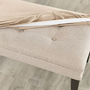 Μαλακό βελούδινο κάλυμμα πάγκου για τραπεζαρία Υπνοδωμάτιο Spandex Ελαστικό Νέο ντεκόρ Καλύμματα καρέκλας Αφαιρούμενο, ελαστικό προστατευτικό καθίσματος που πλένεται