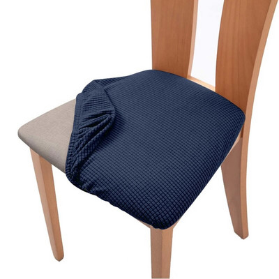 1 bucată husă de pernă pentru scaun din catifea, elastică, pentru hotel, restaurant, curea pentru scaun, pentru sufragerie, îngroșare, protecție anti-alunecare de birou