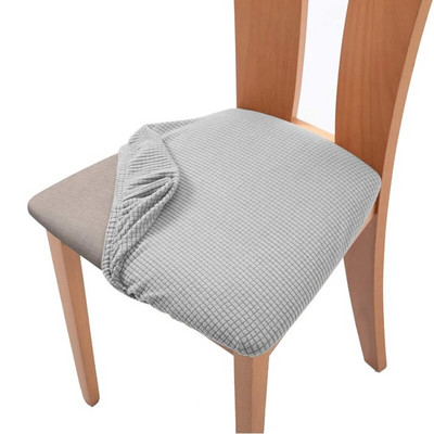 1 bucată husă de pernă pentru scaun din catifea, elastică, pentru hotel, restaurant, curea pentru scaun, pentru sufragerie, îngroșare, protecție anti-alunecare de birou