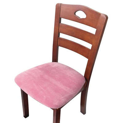 1 bucată husă de pernă pentru scaun din catifea, elastică, pentru hotel, restaurant, curea pentru scaun, pentru sufragerie, îngroșare, protecție anti-alunecare de birou