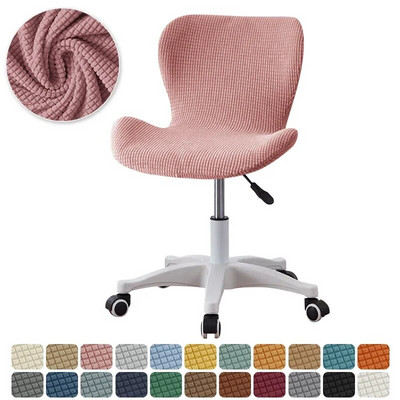 Huse pentru scaune elastice fluture din lână polară Huse pentru scaune de sufragerie curbate din spandex elastic pentru bucătărie, hotel, scaune de nuntă