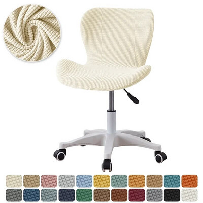 Huse pentru scaune elastice fluture din lână polară Huse pentru scaune de sufragerie curbate din spandex elastic pentru bucătărie, hotel, scaune de nuntă