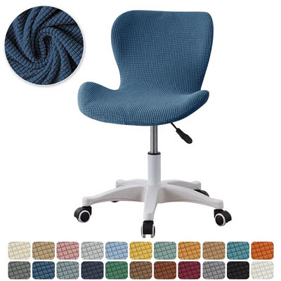 Huse pentru scaune elastice fluture din lână polară Huse pentru scaune de sufragerie curbate din spandex elastic pentru bucătărie, hotel, scaune de nuntă