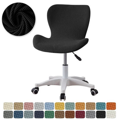 Huse pentru scaune elastice fluture din lână polară Huse pentru scaune de sufragerie curbate din spandex elastic pentru bucătărie, hotel, scaune de nuntă