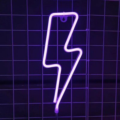 Lampă cu șurub LED Neon Decor de Crăciun Pandantiv Lumină Neon Atmosferă de festival Acasă Petrecere Bar Decor pentru agățat de perete Adult Copii Cadou