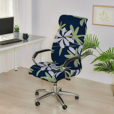 Navlaka za uredsku stolicu Flower Visoko elastična kompjutorska okretna stolica Hotelska patent zatvarač Protuklizna Jednodijelna fotelja Zaštitna navlaka za prašinu Novo