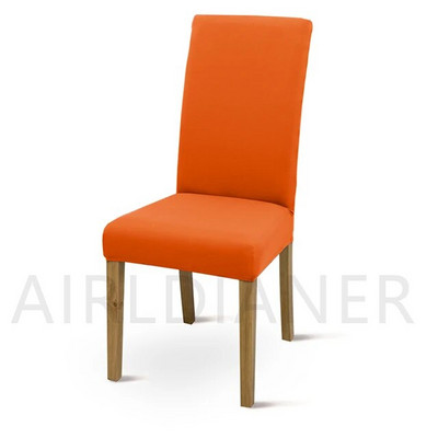 Elastne toolikate Söögitoa spandex toolide istmekatted 24 värvitooni Universaalne suurus köögis pulmapidude jaoks 1 tk