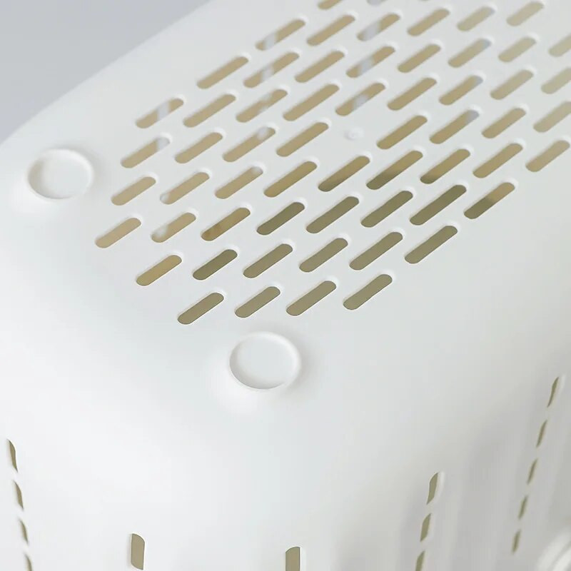 Καλάθι αποθήκευσης μπάνιου Καλάθι αποστράγγισης με λαβή σαμπουάν αφρόλουτρο Sundries Organizer αποθήκευσης Αξεσουάρ αποθήκευσης μπάνιου