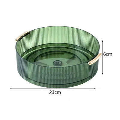 Rotirajući plastični pladanj za 360 stupnjeva Kutija za pohranu kozmetike Organizator šminke Košare za pohranu Kuhinjski organizator Pladanj za posluživanje