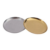 1vnt lengvo prabangaus stiliaus metalinis papuošalų dėklas nerūdijančio plieno laikymo padėklas bendrabučio kosmetika juvelyrinių lėkščių apdaila