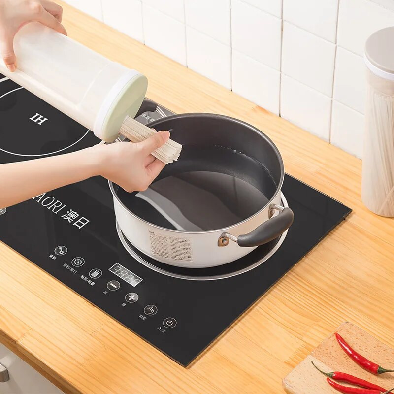 Virtuvės maisto laikymo dėžutė Spagečių makaronų sandariai uždarytas stiklainis grūdų pupelių laikymo organizatorius Maisto indai Virtuvės laikymo dėžutės