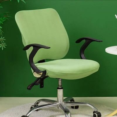Univerzális elasztikus osztott irodai székhuzat háttámla huzat irodai székhuzatvédő eltávolítható sztreccs osztott üléshuzat