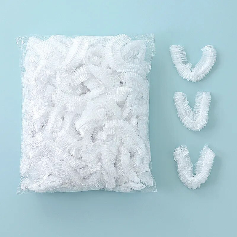 100/50/20 vnt Vienkartinis maisto dangtelis Maisto klasės vaisių daržovių laikymo maišelis Elastingas plastikinis maišelis dubuo puodelis virtuvės šviežio laikymo krepšys