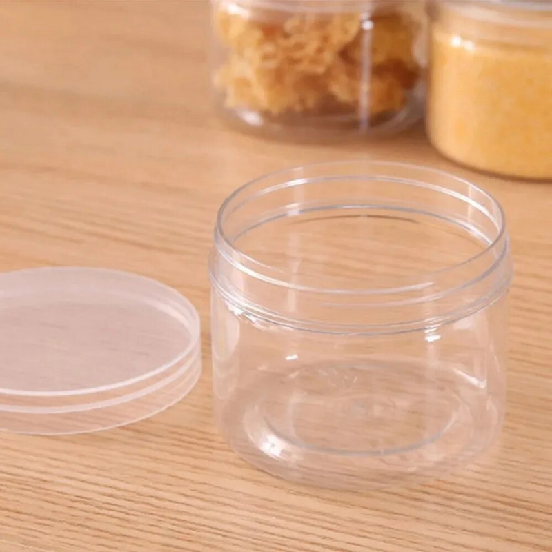 5 vnt / rinkinys 350 ml sandarus laikymo bakas talpyklos dangtis plastikinis sandarus saldainių riešutų dėžutė maisto laikymo indelis buitinė virtuvė organizacija