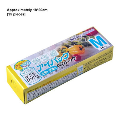 Apvyniokite plastikinius pakavimo maišelius Maisto saugojimo maišelis Daugkartinis šaldiklis Sumuštinių sandarinimo maišelis Virtuvės šaldytuvas Maisto konservavimas