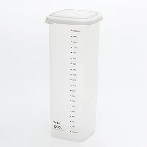 Plastikinių laikymo konteinerių organizavimas Maisto sandariai uždarytų skardinių dėžė permatoma riešutų kanistras grūdų virtuvės laikymo talpa su dangteliu