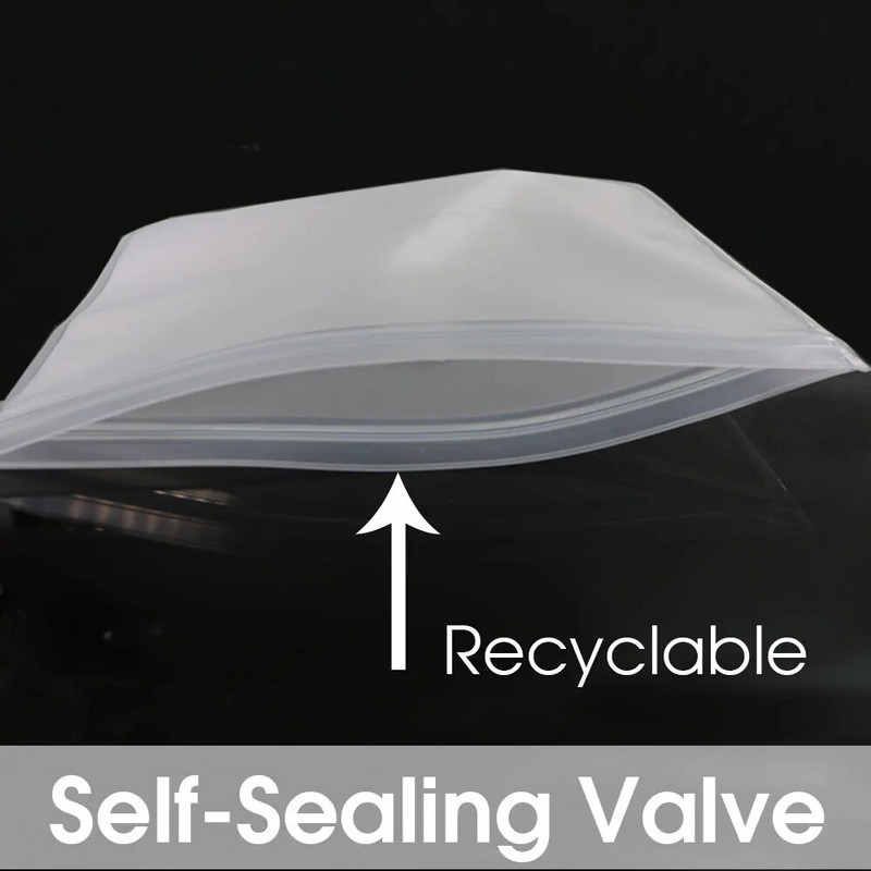 1kom višekratne vrećice za zamrzavanje hrane Nepropusne silikonske vrećice s patentnim zatvaračem Vrećica za ručak bez BPA Vrećica za pohranu mesa, voća i povrća Može se prati u perilici posuđa