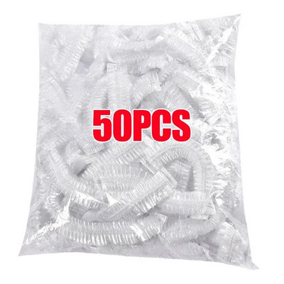 50/200 vnt Saran Wrap spalvingas vienkartinis maisto dangtelis Maisto klasės šviežiai išlaikomas plastikinis maišelis Virtuvės šaldytuvo laikymo reikmenys