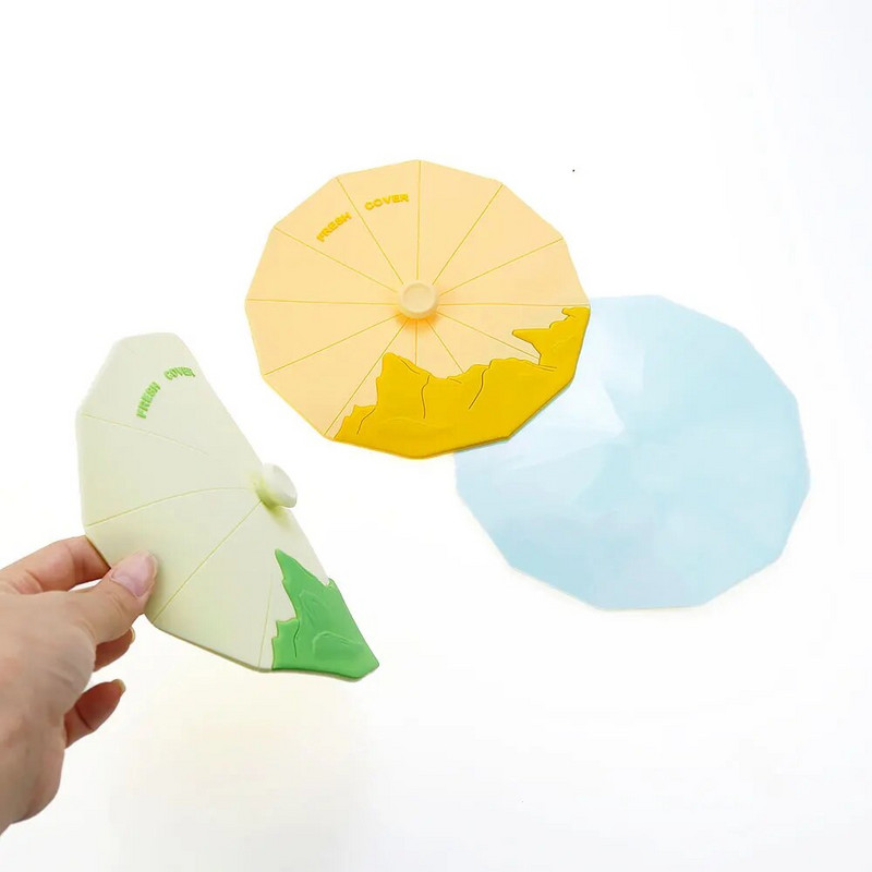 Silikoninis pasaulis Universalus silikoninis šviežiai išlaikomas dangtis, siurbiamas dangtis, sandariklis, dubuo gali puodo dangteliai uždengti virtuvės indai įrankiai