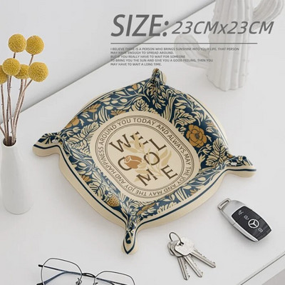 Stalinio kompiuterio laikymo dėklas PU odinis raktų lėkštė namų apdailai kauliukų dėklas raktas Piniginė Monetos PU odos sulankstoma laikymo dėžutė didmeninė prekyba