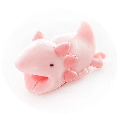 Loomade armas kaablikaitse multikas, spiraalne USB-kaitse, laadimiskaabli säästja silikoonist pooli kerija mobiiltelefonile