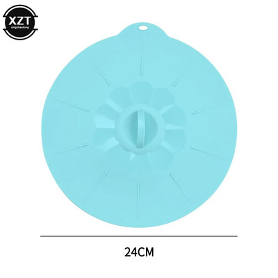 1PC Lonac za kuhanje Poklopac posude Alati za kuhanje Višenamjenski višenamjenski poklopac za mikrovalnu zdjelu Silikonski kuhinjski dodaci
