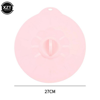 1PC Lonac za kuhanje Poklopac posude Alati za kuhanje Višenamjenski višenamjenski poklopac za mikrovalnu zdjelu Silikonski kuhinjski dodaci