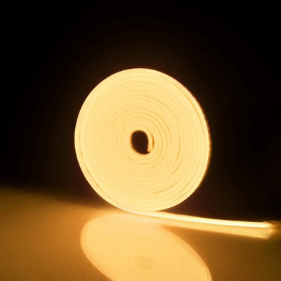 Kalėdų ženkliukų neoninės šviesos LED juostelė Minkšta pasidaryk pats neoninė lempa vakarėliui sodo dekoratyvinė balta šiltai balta LED lemputė virtuvės spintai