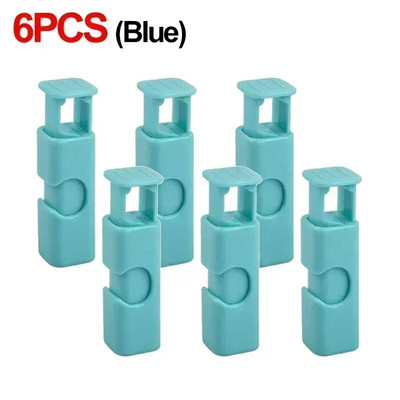 12/1 vnt. Daugkartinio naudojimo maisto sandarinimo spaustukai Plastikiniai kišeniniai sandarinimo spaustukai Duonos maišelių spaustukai buitinių grūdų daržovių laikymo spaustukai