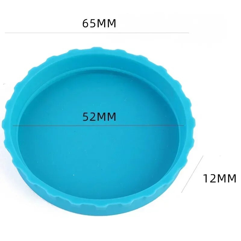 6kom Poklopci za poklopce soda Poklopci za limenke za piće za višekratnu upotrebu Silikonsko brtvljenje za zaštitu od curenja Poklopac za limenke Poklopac za bocu piva Višebojni limeni poklopac