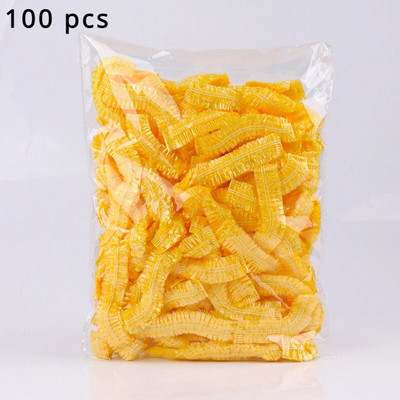 100KOM VREĆA ZA HRANU Plastična navlaka za hranu Vrećica za svježinu voća i povrća Elastična navlaka za zdjelu Saran Wrap Kuhinjska organizacija za pohranu