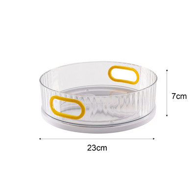 360 Besisukantis padėklas Vonios kambario laikymo dėžutė Virtuvės laikymo talpykla Kosmetikos laikiklis prieskoniams Užkandžiams maisto raštinės reikmenys tualeto reikmenys