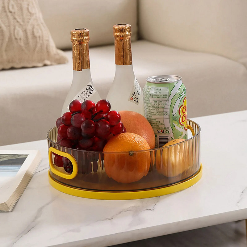 360 Besisukantis padėklas Vonios kambario laikymo dėžutė Virtuvės laikymo talpykla Kosmetikos laikiklis prieskoniams Užkandžiams maisto raštinės reikmenys tualeto reikmenys