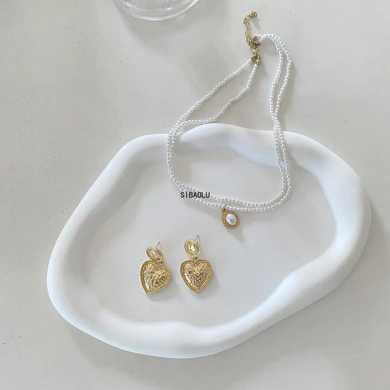 Skandinaviško stiliaus Paprastas ir netaisyklingas laikymo padėklas Gipso padėklas Papuošalai Papuošalai Nuotraukų Dekoravimas Rekvizitai Fotografijos Objektai Pagrindinis puslapis