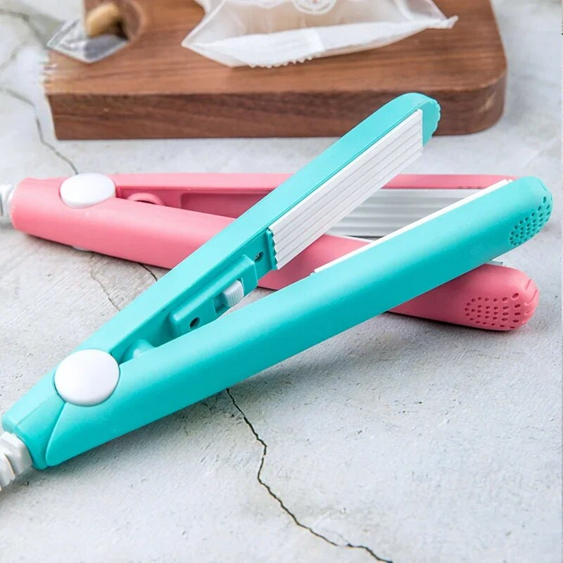 Mini nešiojama šiluminio sandarinimo mašina Maisto vakuuminio sandariklio sandarinimo pakuotė Plastikinis impulsinis sandariklis buitinių maišelių spaustukai Rankinis maišelių sandariklis