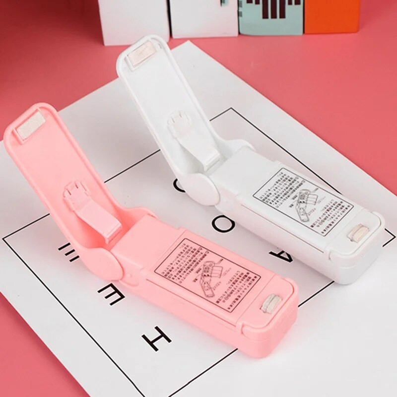 Nešiojama mini laminavimo mašina, rankinis uždarymo spaustukas litavimo terminio geležies paketų vakuuminis sandariklis plastikinis uždaromas maišelis Maisto taupymo priemonė