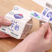 2db műanyag japán stílusú tejes doboz zárókapcs Dobozos italos zárókapocs uzsonnás zacskó Háztartási élelmiszer zárókapcs