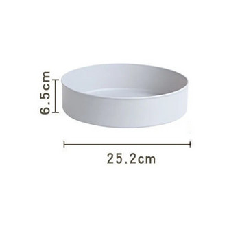 Съхранение Въртящ се на 360 градуса шкаф Органайзер Кухня Баня Козметична въртяща се маса Тава за съхранение Неплъзгаща се кръгла стелажна чиния за подправки