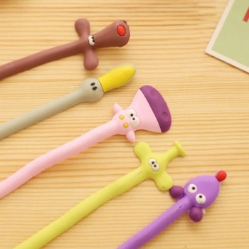 Kawaii Cartoon Animal Cord Winder Line Wire Wire Data Cable Wire Storage Organizer Line Fixer Holder Headset Cord Protector 1PC