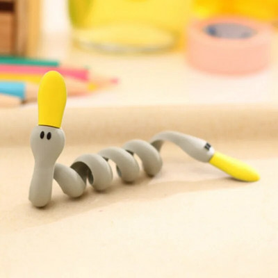 „Kawaii Cartoon“ animacinių filmų gyvūnų laido apvyniojimo linijos duomenų kabelio laido saugojimo organizatorius linijos fiksatoriaus laikiklis ausinių laido apsauga 1 vnt.