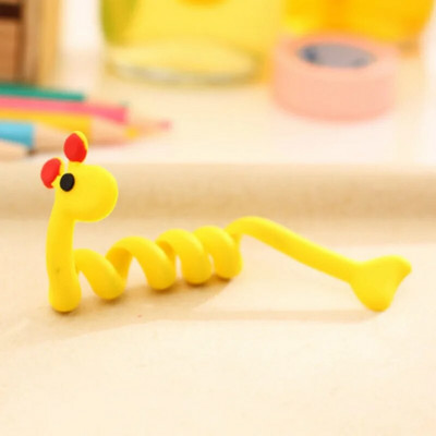 „Kawaii Cartoon“ animacinių filmų gyvūnų laido apvyniojimo linijos duomenų kabelio laido saugojimo organizatorius linijos fiksatoriaus laikiklis ausinių laido apsauga 1 vnt.