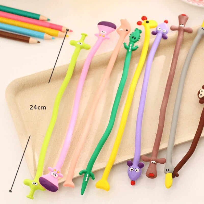 „Kawaii Cartoon“ animacinių filmų gyvūnų laido apvyniojimo linijos duomenų kabelio laido saugojimo organizatorius linijos fiksatoriaus laikiklis ausinių laido apsauga 1 vnt.