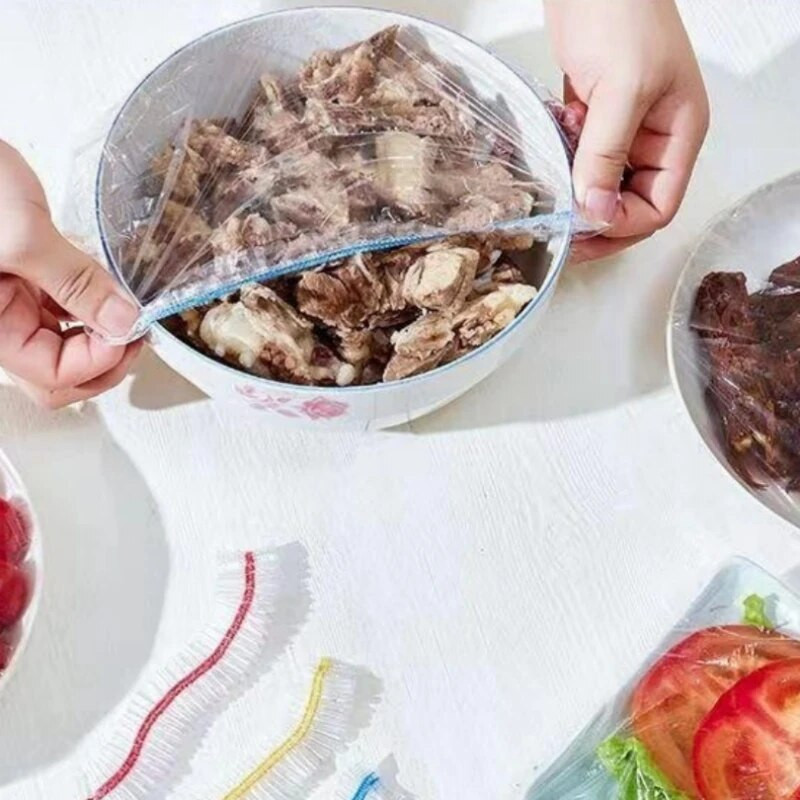 Poklopci za održavanje svježine Podesivi elastični plastični čepovi Poklopac Spremnik za pohranu hrane Kuhinjski hladnjak Organizacija Pribor Kućni pribor