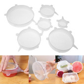 Korduvkasutatav silikoonkate venivad kaaned õhukindlad toidukilekatted, mis hoiavad värsket tihendit kaussi veniv ümbriskate Kööginõude tööriist