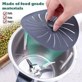 Pengefedél Tm5 Tm6 Tm31 keverős ételtakaró konyhai tartozék Thermomix többfunkciós konyhai robotgépekhez Szilikon fedél
